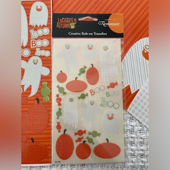 🎃👻 REMINISCE “ENCHANTED AUTUMN” STICKERS & SCRAPBOOKING BUNDLE. DISCONTINUED! - Picture 4 of 15
